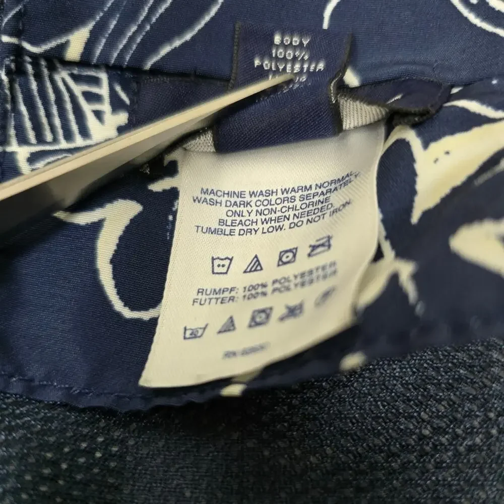 Lands End 3XL Tropical Board Shorts Drawstring  Quick Dry Swim Trunks Pockets